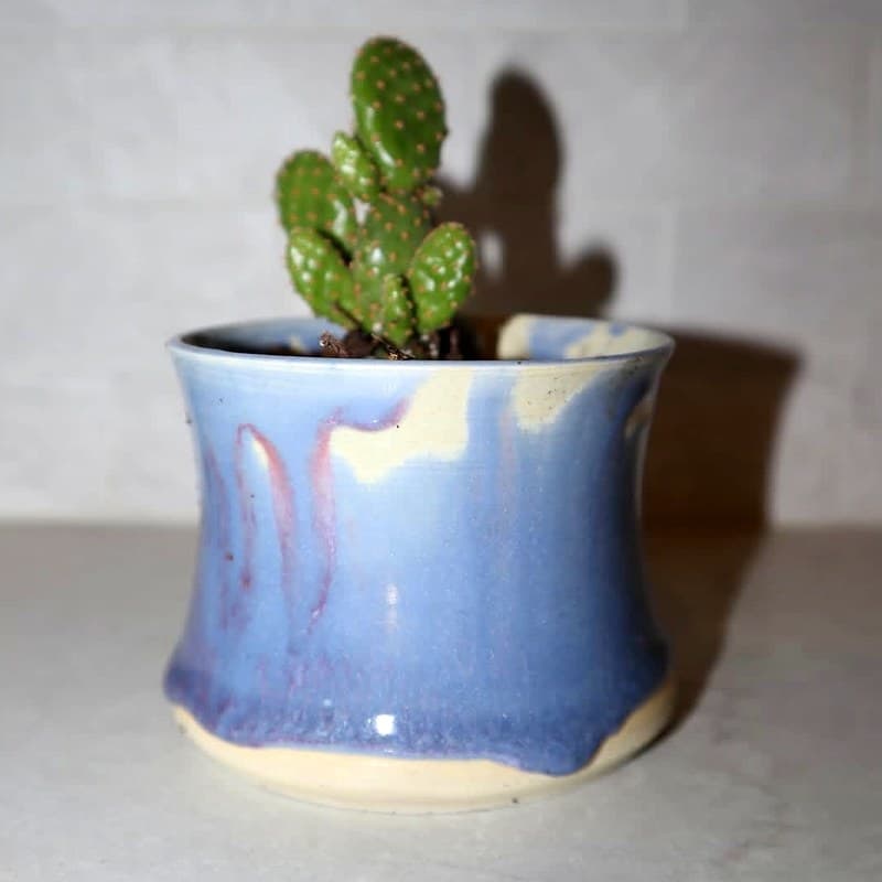 Periwinkle Planter